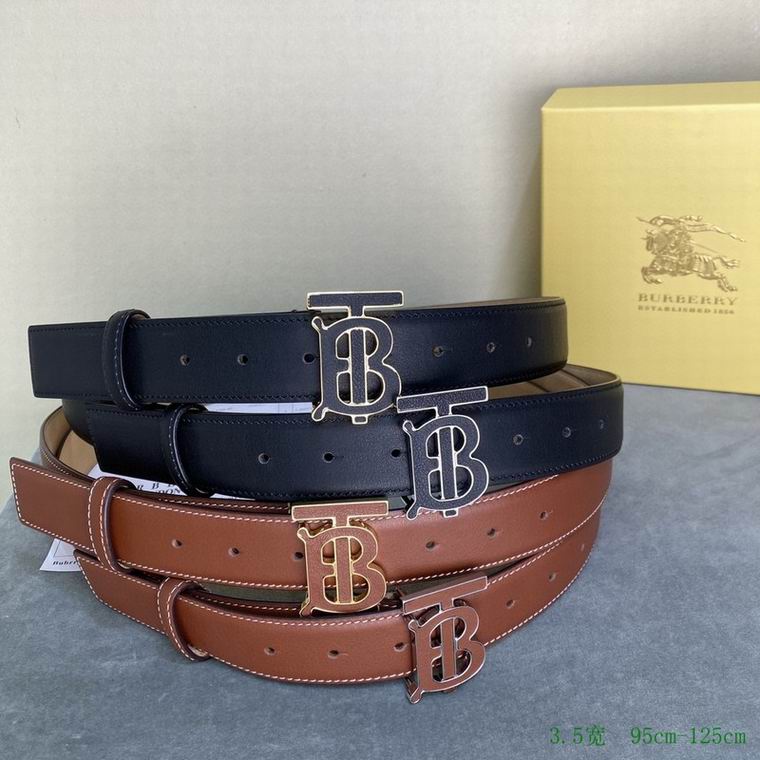 Burberry Belt 35mmX95-125cm 7d03